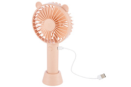 Вентилятор ENERGY EN-0610 USB (настольный, аккумулятор) розовый